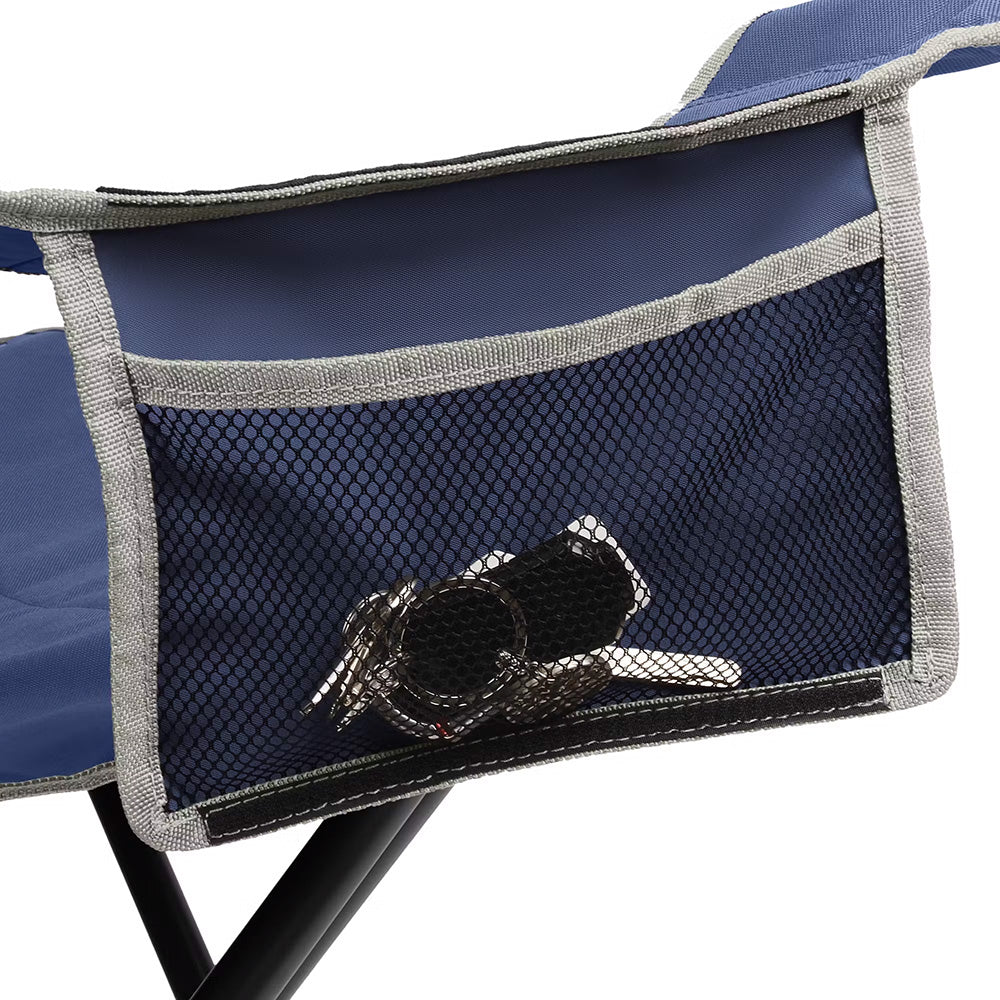 Coleman Big & Tall Quad Camping Chair - Skyfall Blue - image 3