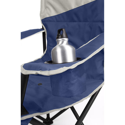 Coleman Big & Tall Quad Camping Chair - Skyfall Blue - image 4
