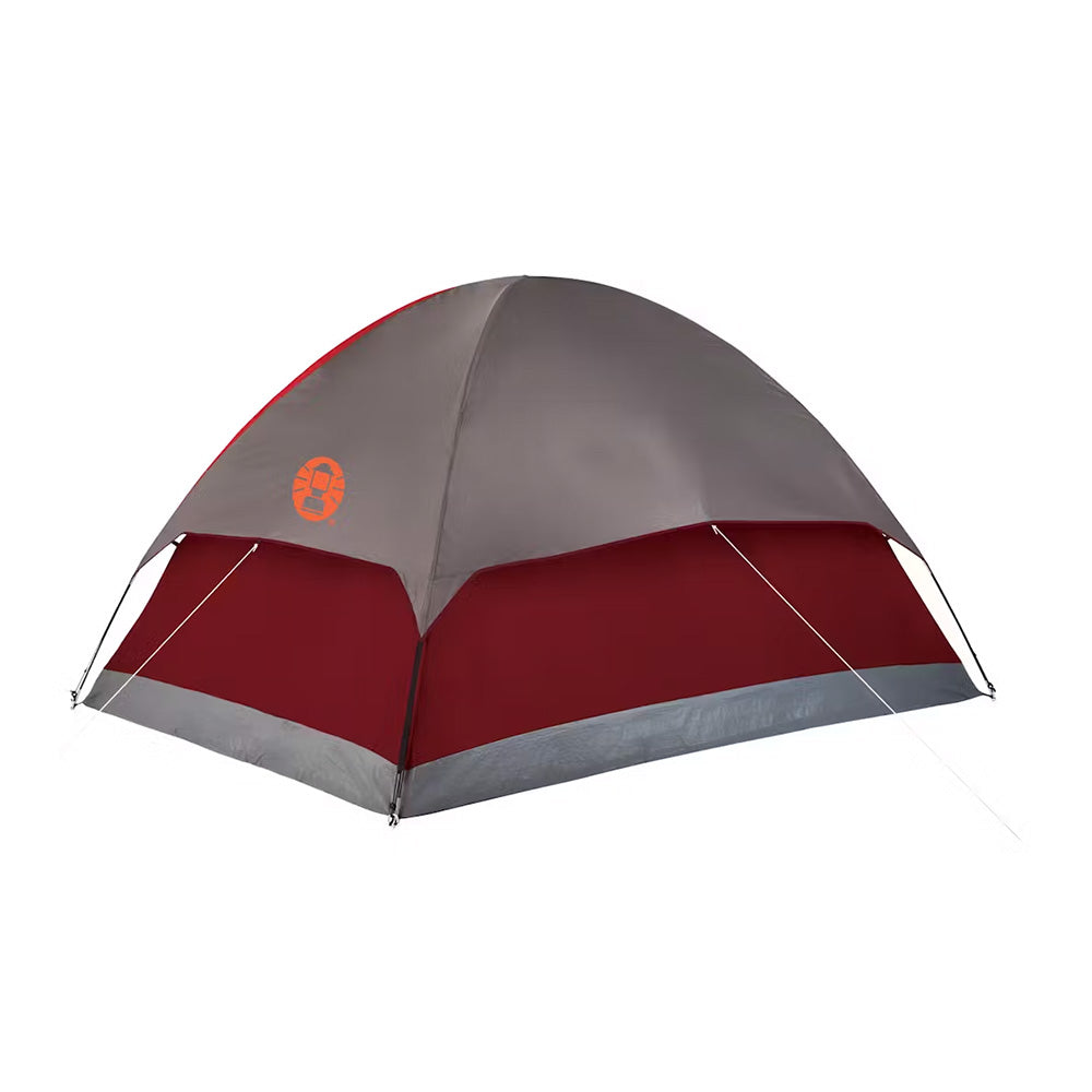 Coleman 4-Person Flatwoods II™ Lightweight Dome Camping Tent - Red - image 2