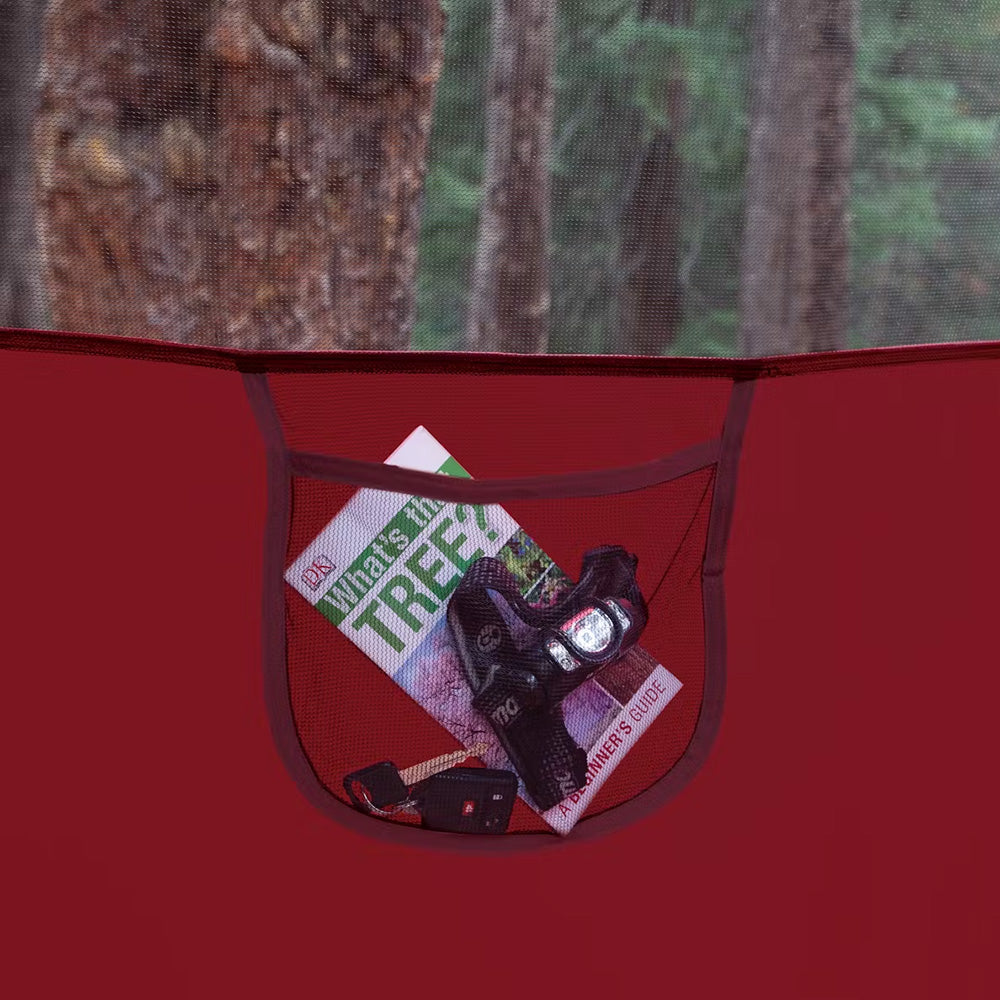 Coleman 4-Person Flatwoods II™ Lightweight Dome Camping Tent - Red - image 4