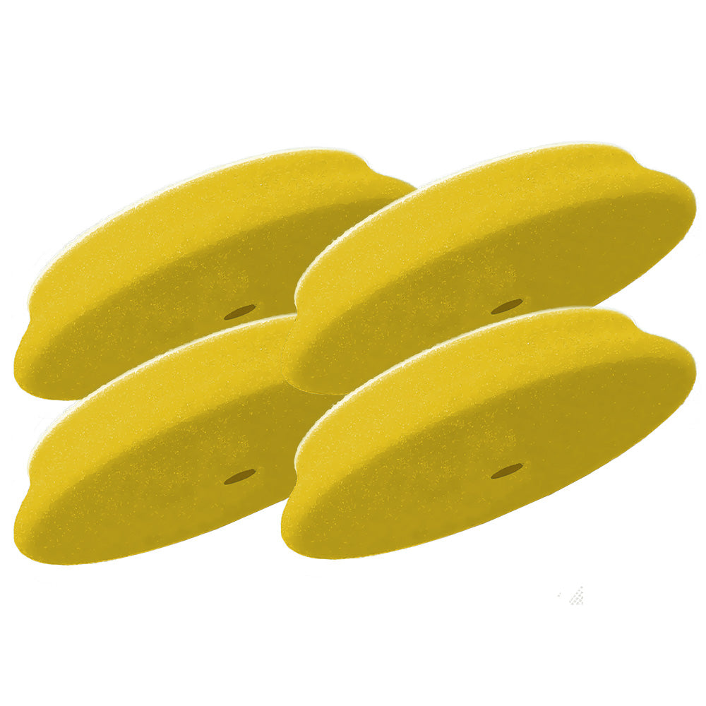 RUPES D-A Fine Finishing Foam Pad 70mm - Yellow *Pack of 4