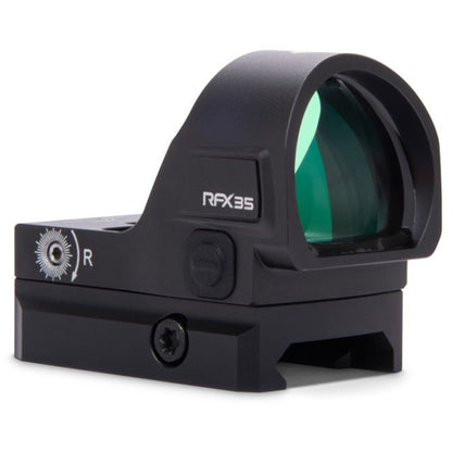 Viridian RFX35 Reflex Sight 1x22 Micro Green Dot RMR Mounting Black
