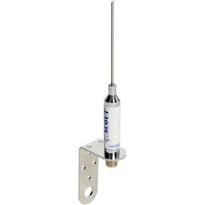 Scout 3' Stainless VHF Whip 3dB w/Bracket f/Sailboats - No Cable - image 2