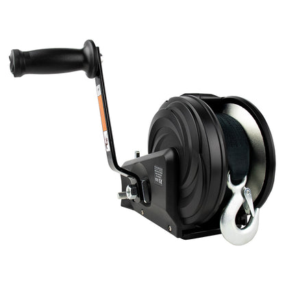 Powerwinch Select Series Winch 1,800lb, 2 Speed, 8" Crank Arm - Carbon Black - image 2