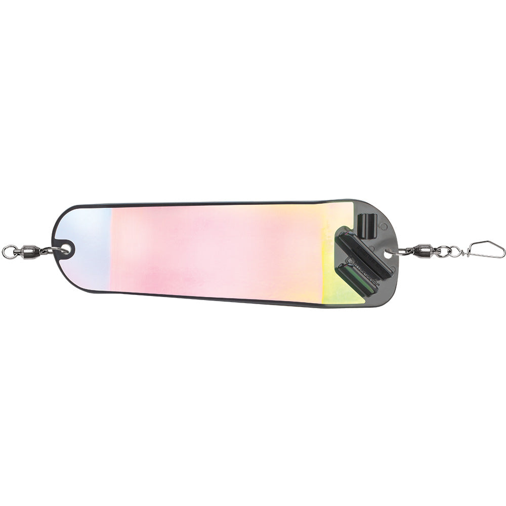 Luhr-Jensen Money Roll Flasher - 8-1/4" - Nuclear Carbon Glow - image 2