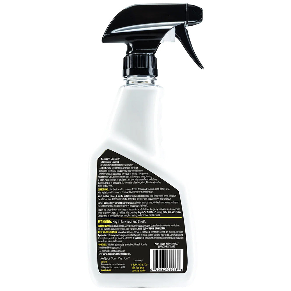Meguiar's Gold Class Total Interior Cleanser - 16oz - image 2