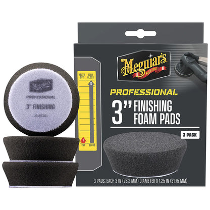 Meguiar's Professional 3" Finishing Foam Pads *Pack of 3