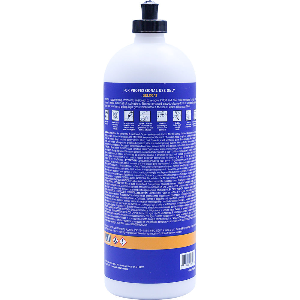 Malco Gel Coat Compound - 32oz - image 2