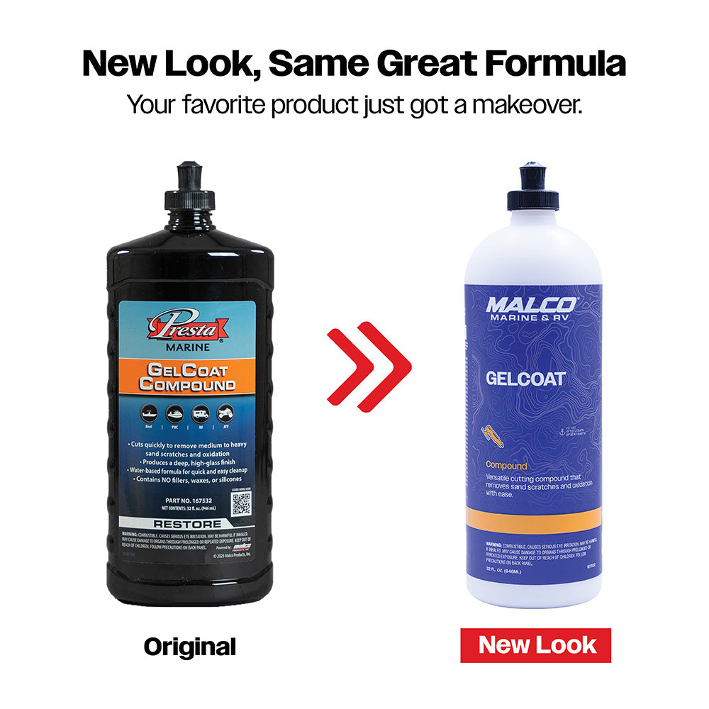 Malco Gel Coat Compound - 32oz - image 3