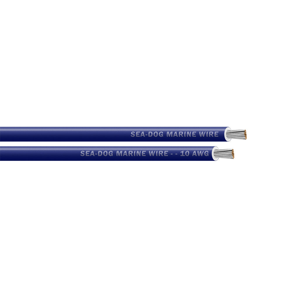 Sea-Dog 10 AWG Dark Blue Primary Wire - 25'