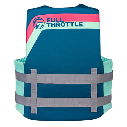 Full Throttle Adult Rapid-Dry Life Jacket - S/M - Aqua - image 2