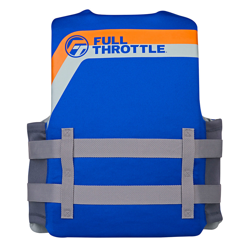 Full Throttle Adult Rapid-Dry Life Jacket - S/M - Blue - image 2