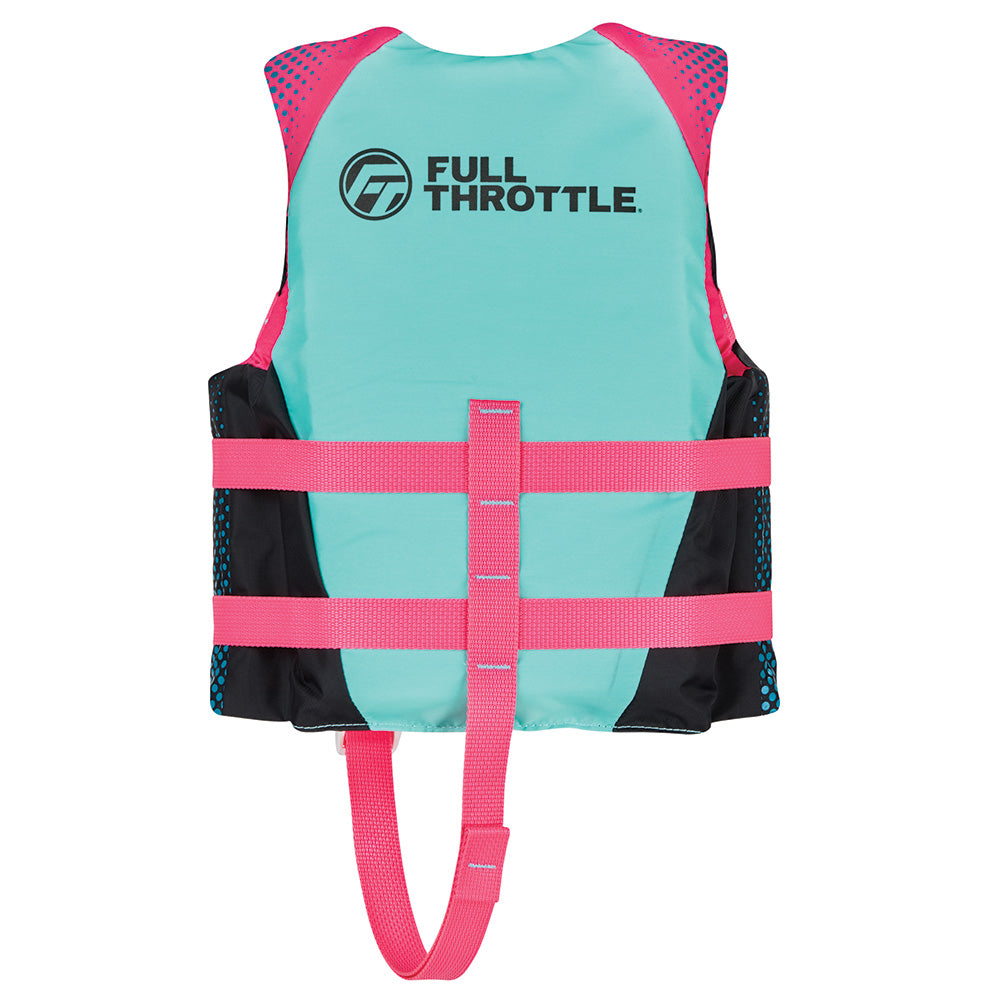Full Throttle Nylon Life Jacket - Child - Pink - image 2