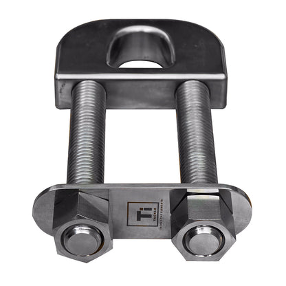 Ti-Tackle Titanium Transom D Ring - 6" Long Stud