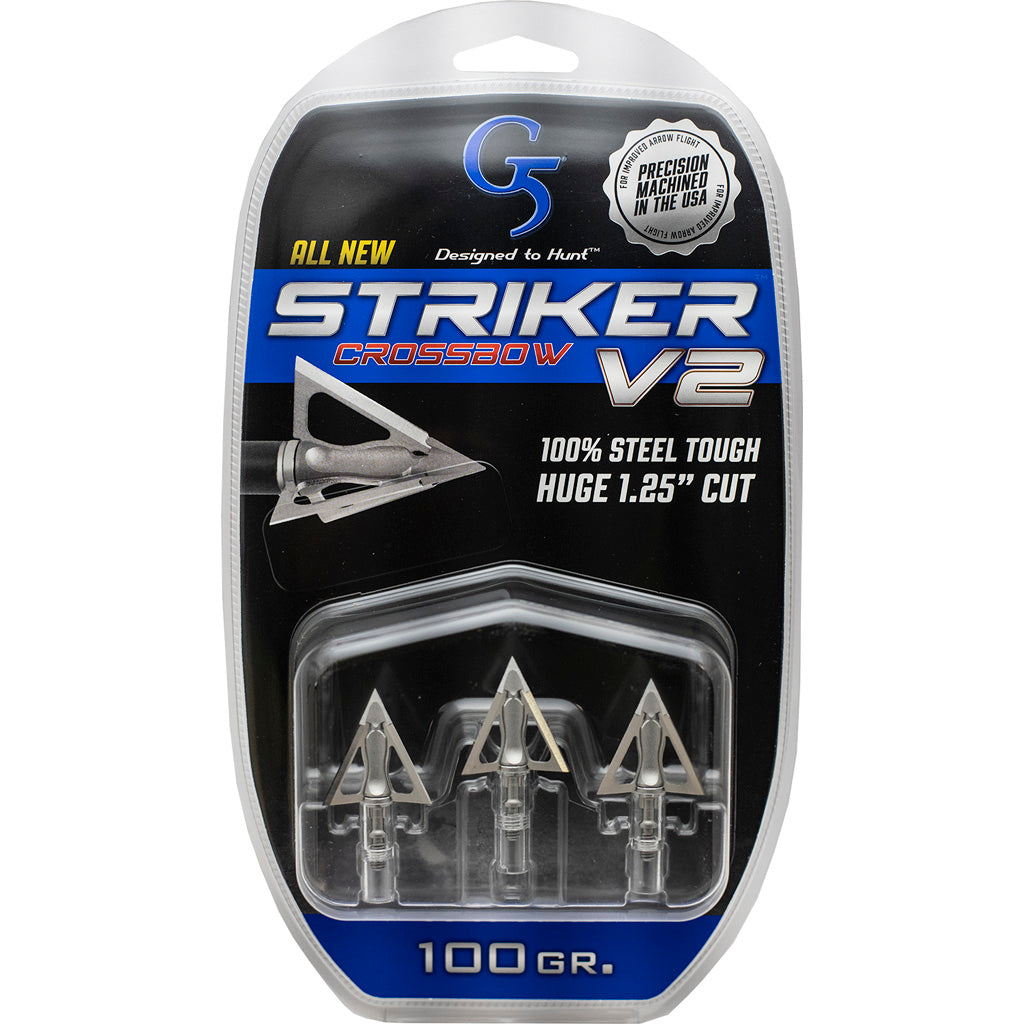 G5 Striker V2 Crossbow Broadheads 100 gr. 3 pk.