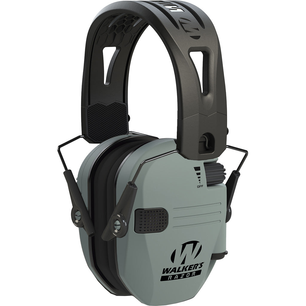 Walkers Razor Tacti-Grip Digital Muff Battleship Grey