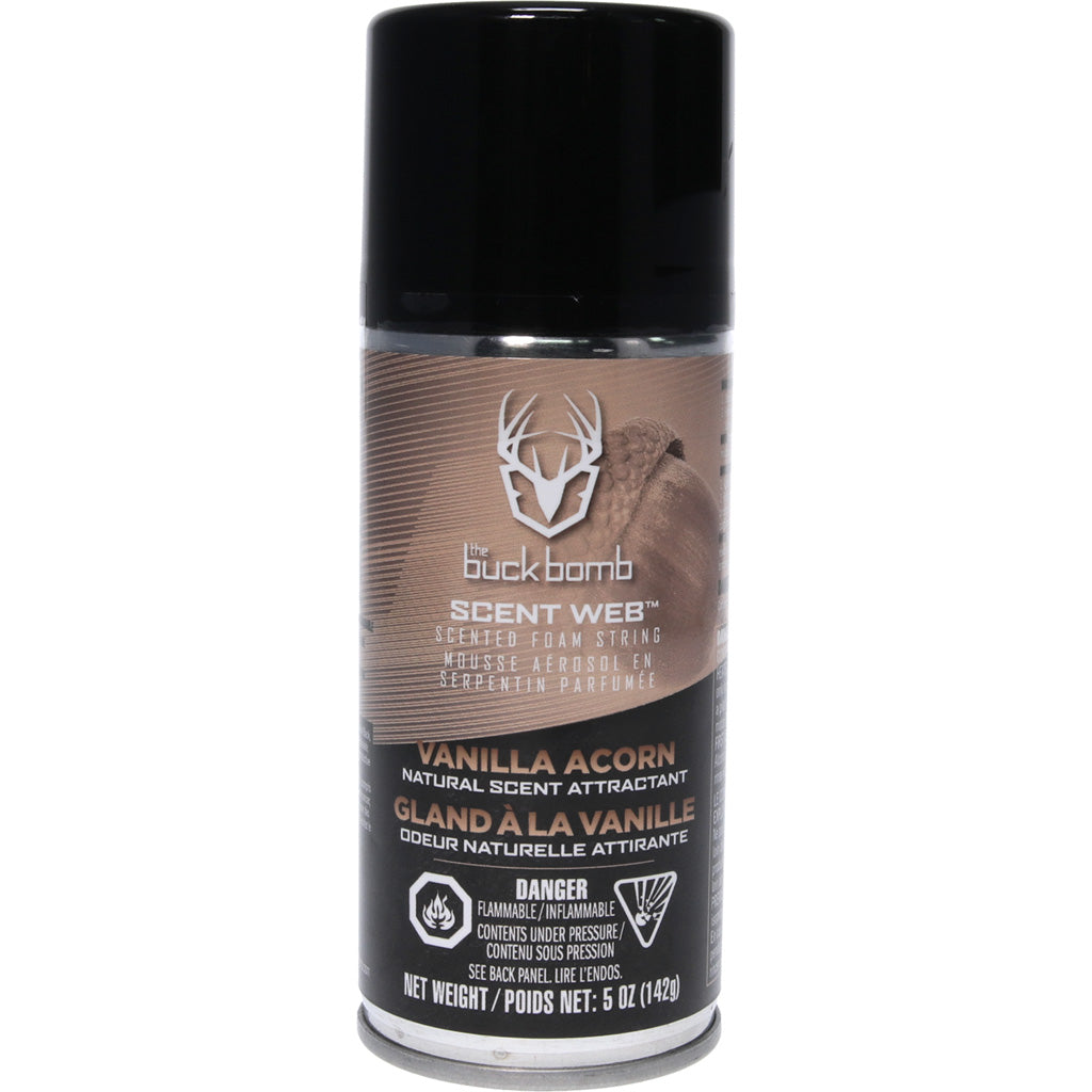 Buck Bomb Scent Web Foam Spray Vanilla Acorn