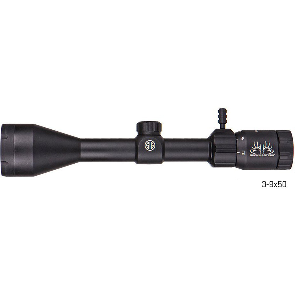Sig Sauer BuckMaster Rifle Scope 3-9x50mm BDC Reticle