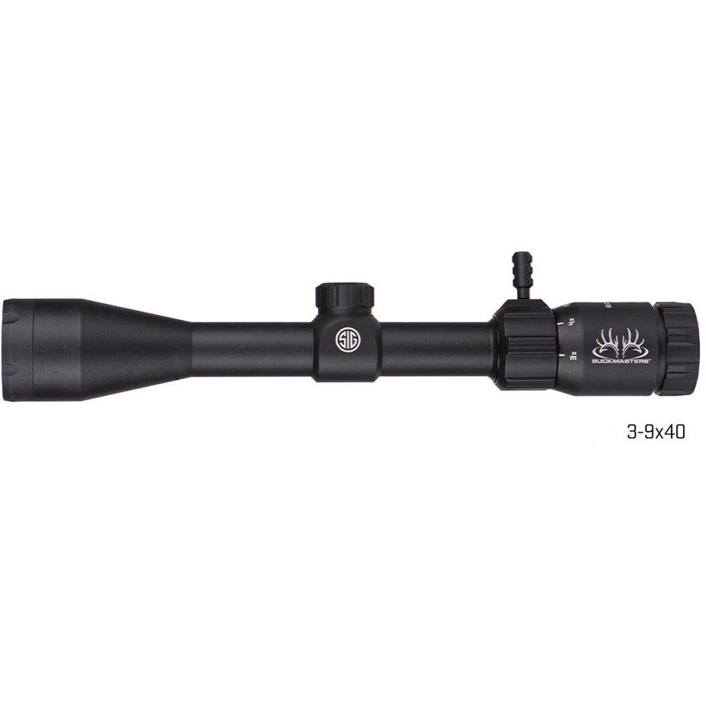 Sig Sauer BuckMaster Rifle Scope 3-9x40mm BDC Reticle