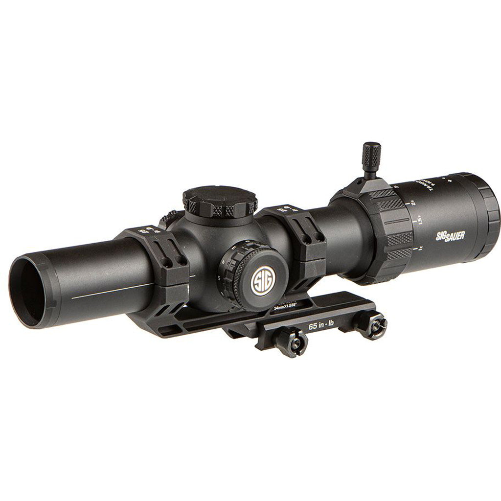 Sig Sauer Tango MSR Scope 1-10x28 Illuminated BDC with Mount Black