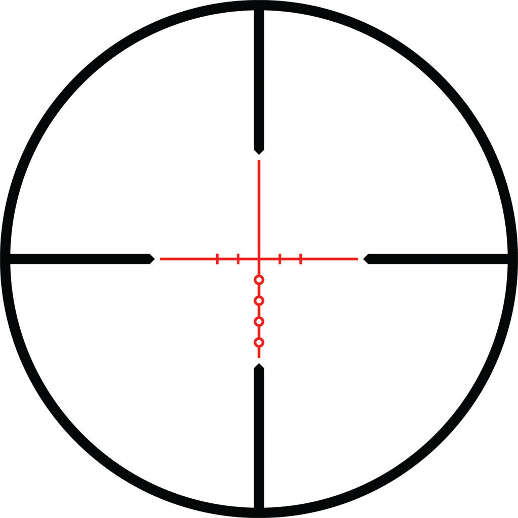 EoTech VuduX Rifle Scope 2-12x30mm SFP BD1 Black