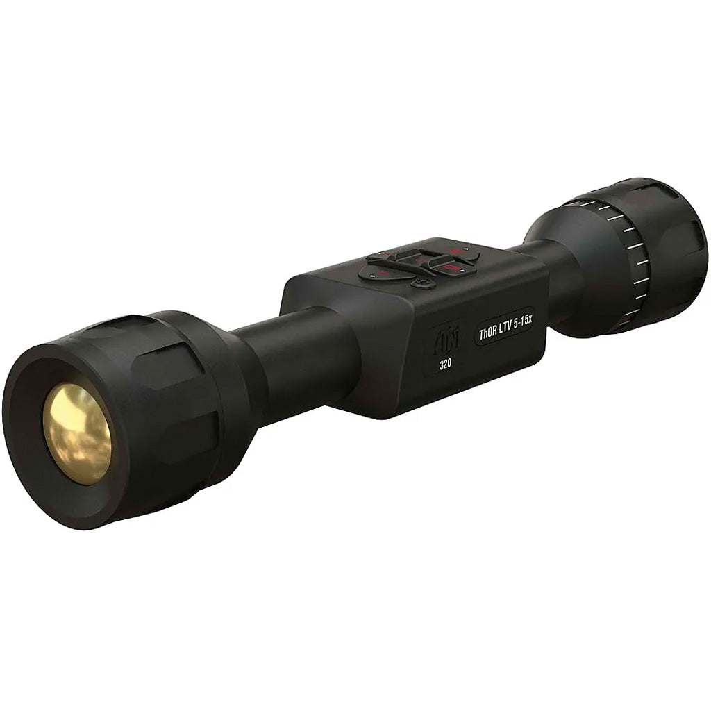 ATN Thor-LTV Thermal Scope Black 5-15X25mm 360X240 w/ Video Recording