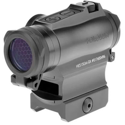 "Holosun HE515GM Rifle Sight Green Multi-Reticle, Aluminum"