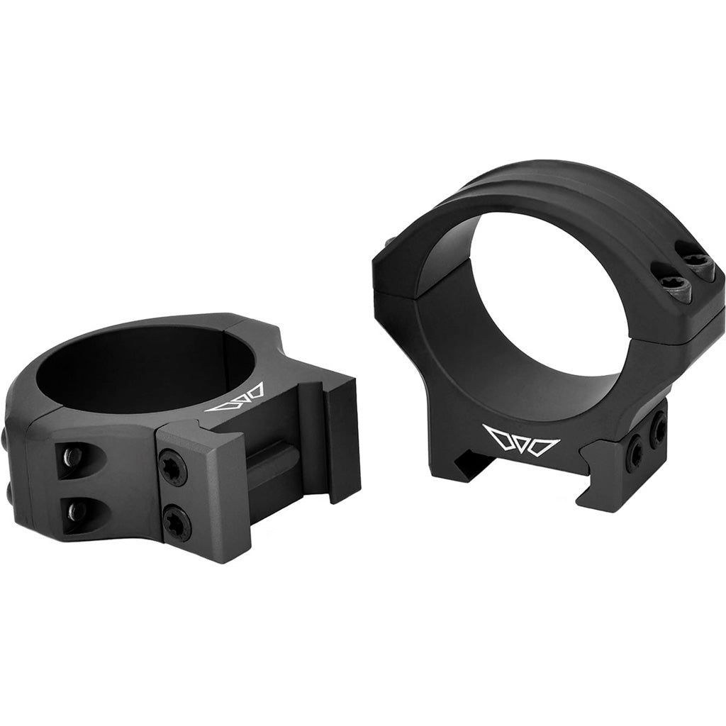 Warne Hyperlite Scope Rings Matte Black 34mm Low