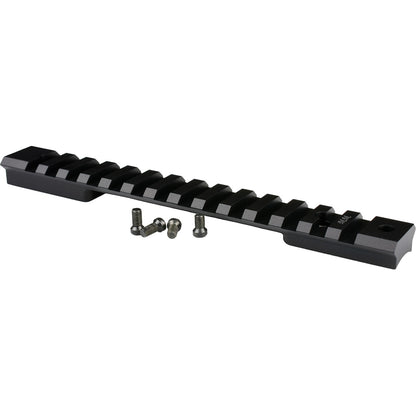 Warne Mountain Tech Rail Matte Black 20 MOA Remington 700 Short Action