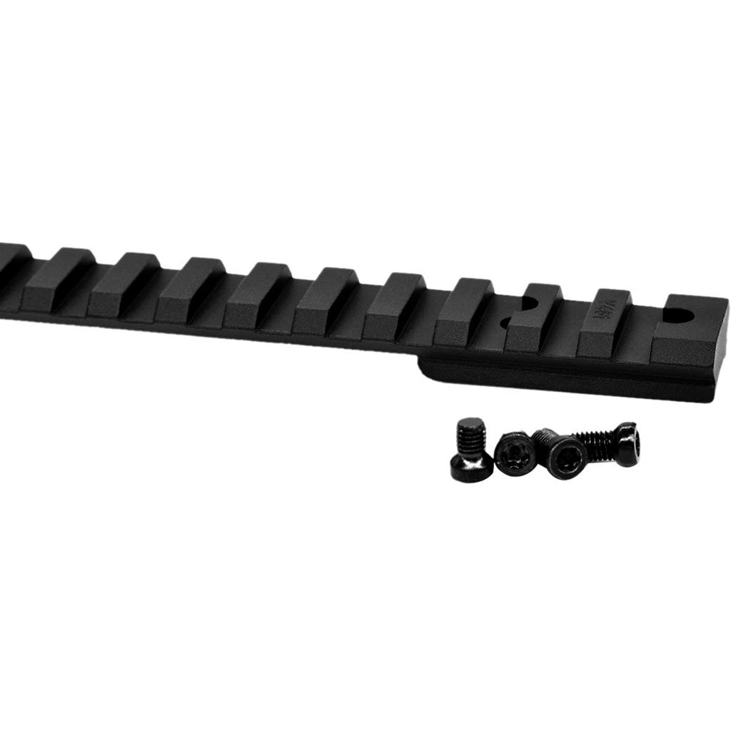 Warne Vapor Picatinny Rail Matte Black Savage Short Action