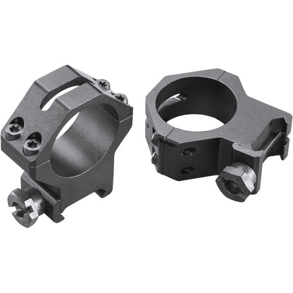 Weaver Classic 4Hole Skeleton Rings Matte Black 30mm High Clamshell Pack