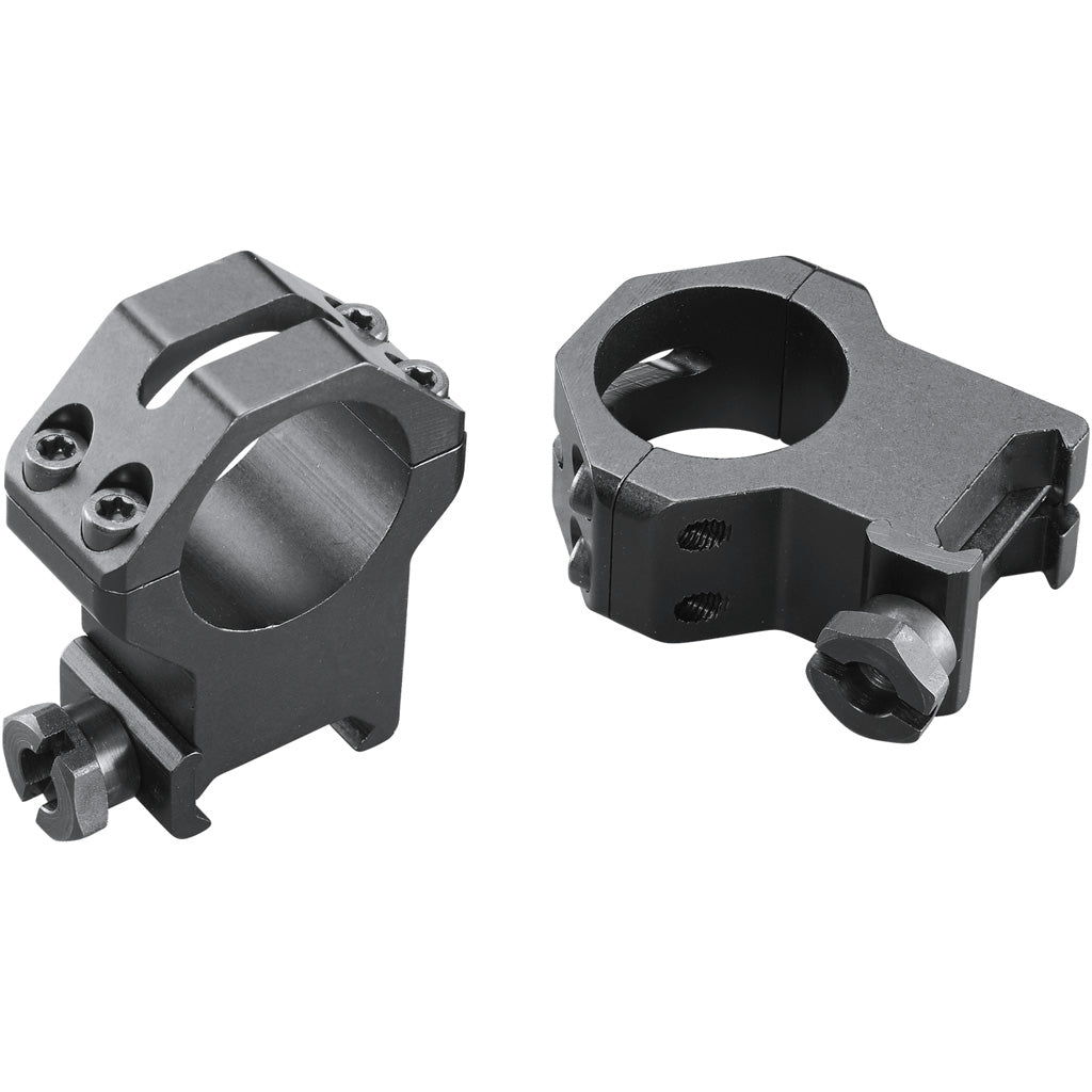 "Weaver Classic 4Hole Skeleton Rings Matte Black 1"" XXHigh Clamshell Pack"