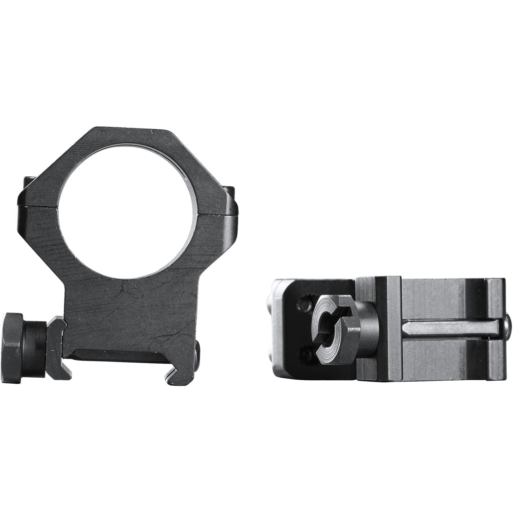 "Weaver Classic 4Hole Skeleton Rings Matte Black 1"" XXHigh Clamshell Pack"
