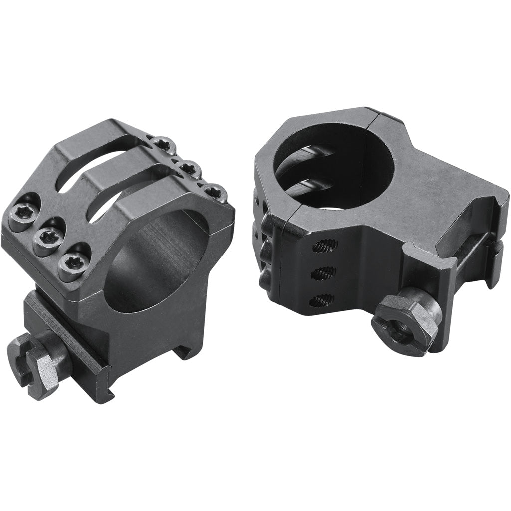 "Weaver Classic 6Hole Skeleton Rings Matte Black 1"" XXHigh Clamshell Pack"