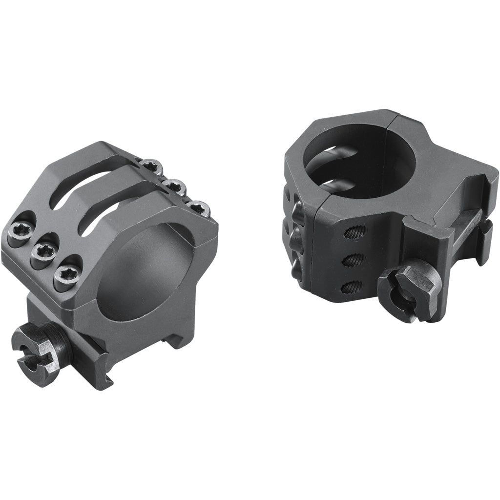"Weaver Tactical 6Hole Picatinny Ring Matte Black 1"" High Clamshell Pack"