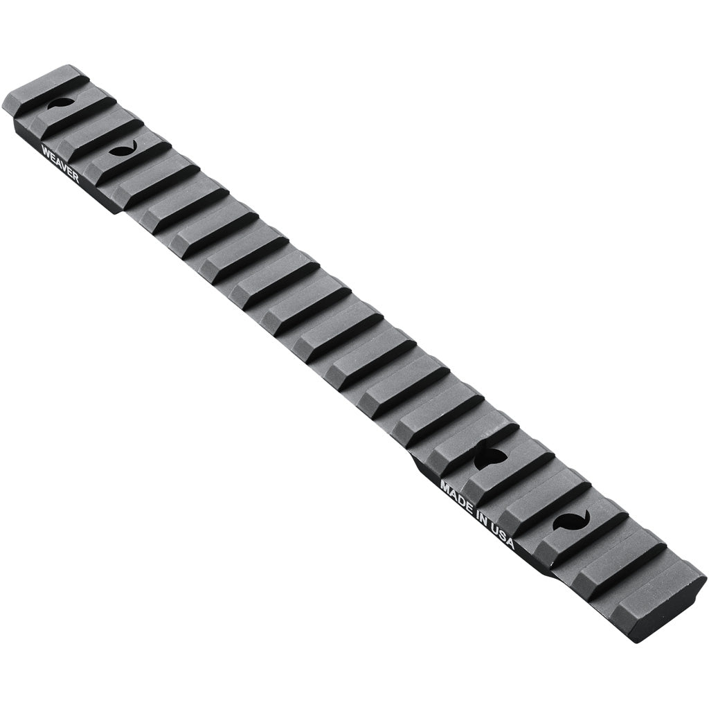 Weaver Tactical Pictny Extended Multi Slot Base Matte Black Ruger American SA Clam Pack