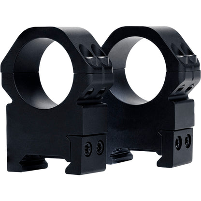Weaver Precision Rings Matte Black 30mm Low