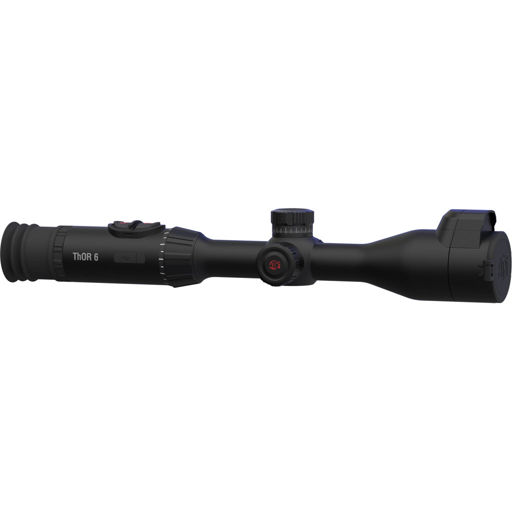"ATN ThOR 6 Elite 384 Thermal Scope 3.5-28x, 384X288 Sensor Black w/Wi-Fi & Recording"