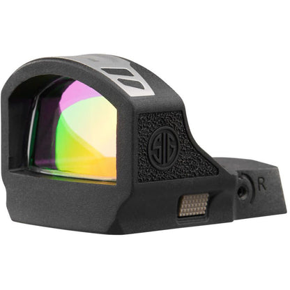 Sig Sauer Romeo-RS Reflex Sight  6 MOA Red Dot Black Pro Footprint