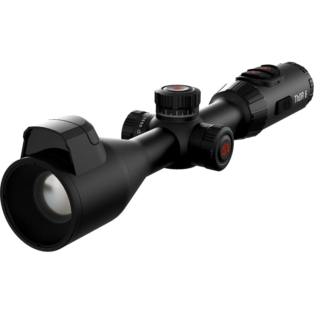 "ATN ThOR 6 Elite 384 Thermal Scope 2.5-20x, 384X288 Sensor Black w/Wi-Fi & Rec & LRF"