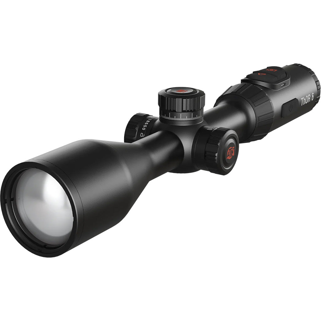 "ATN ThOR 6 Elite 640 Thermal Scope 3-24x, 640x512Sensor Black w/Wi-Fi & Rec & LRF"