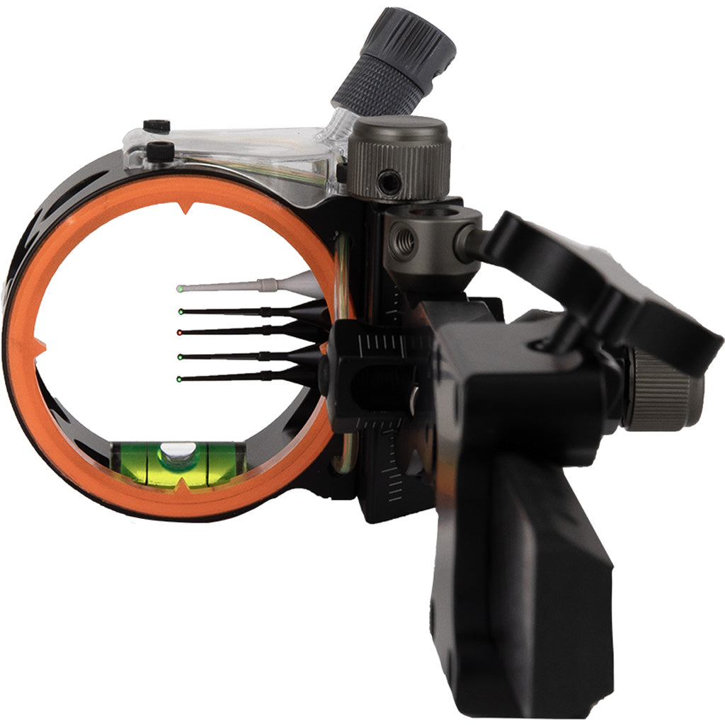 Dead Ringer Tackdriver Black Series Bow Sight  Carbon Dovetail 5 pin .010