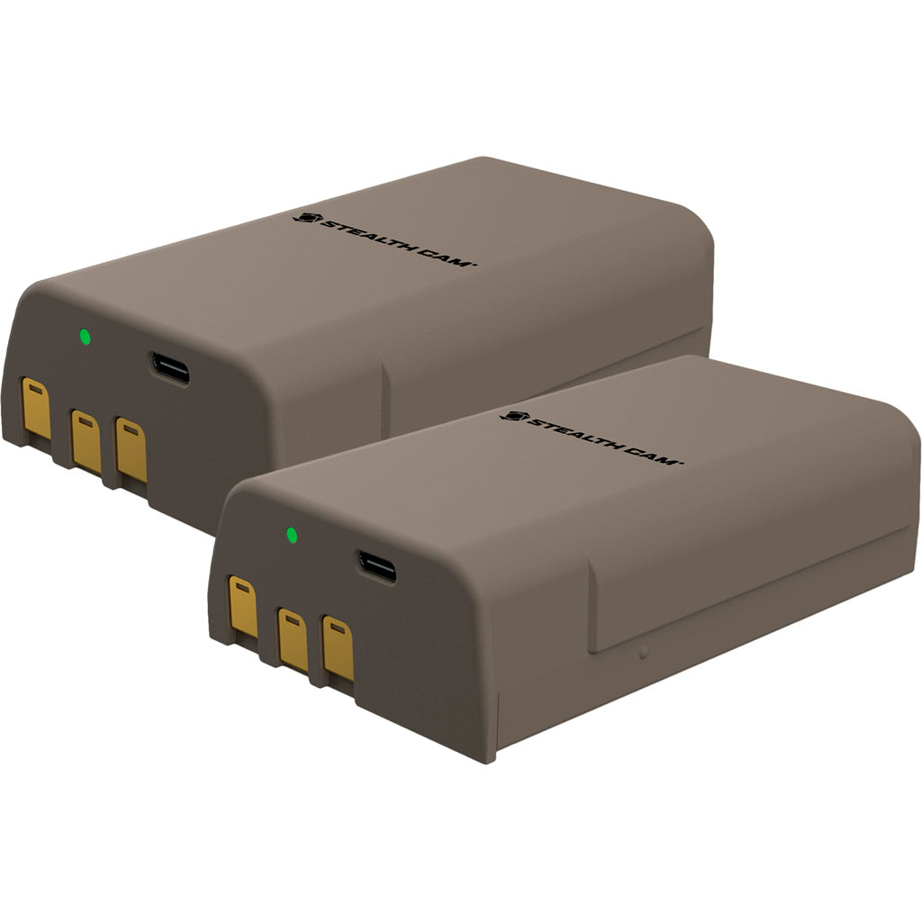 "Stealth Cam FieldMax Rechargeable Cartridge 5,000MAH 2 pk."