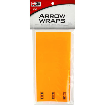 Bohning Arrow Wraps Neon Orange 7 in. Standard 13 pk.