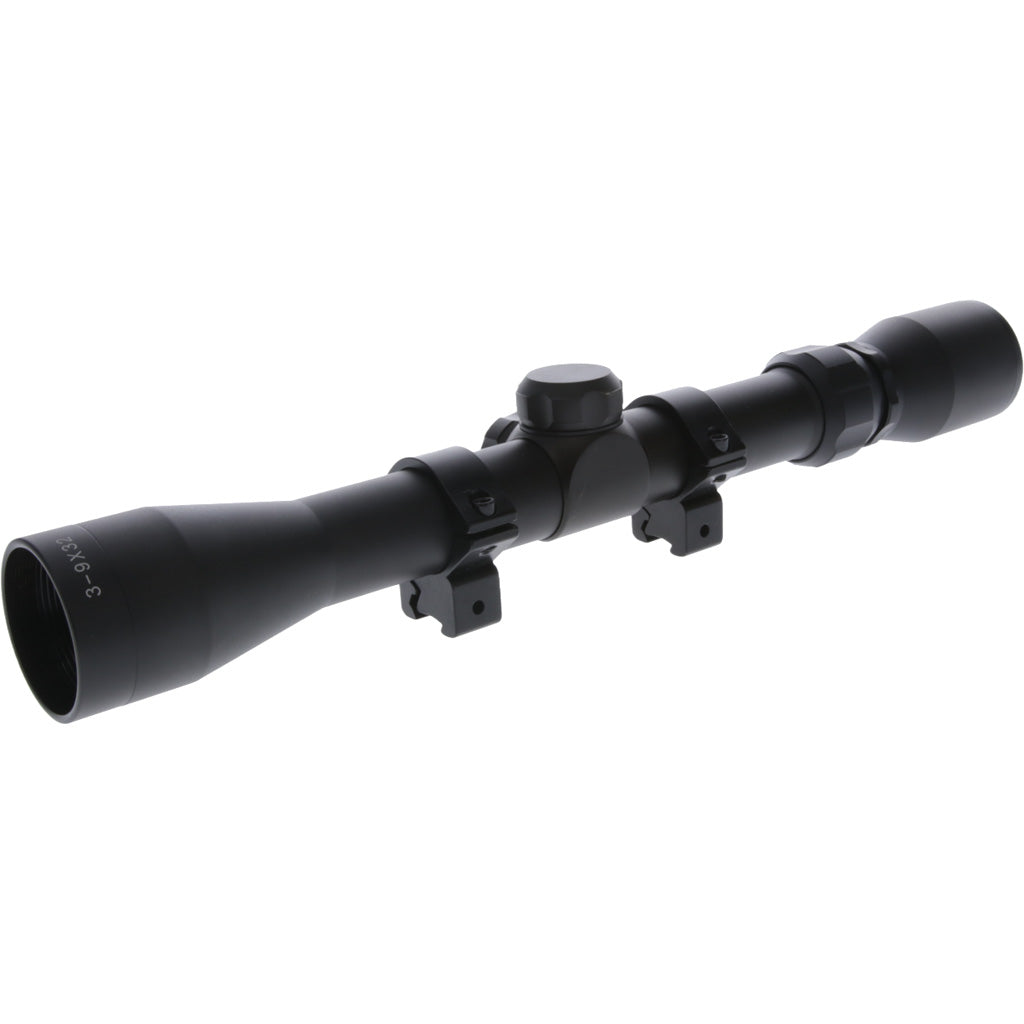 TruGlo Buckline Rifle Scope Black 3-9x32 BDC Reticle