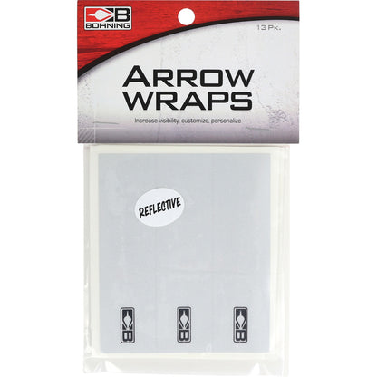 Bohning Arrow Wraps Reflective 4 in. Small 13 pk.