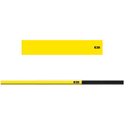 Bohning Arrow Wraps Neon Yellow 7 in. Small 13 pk.