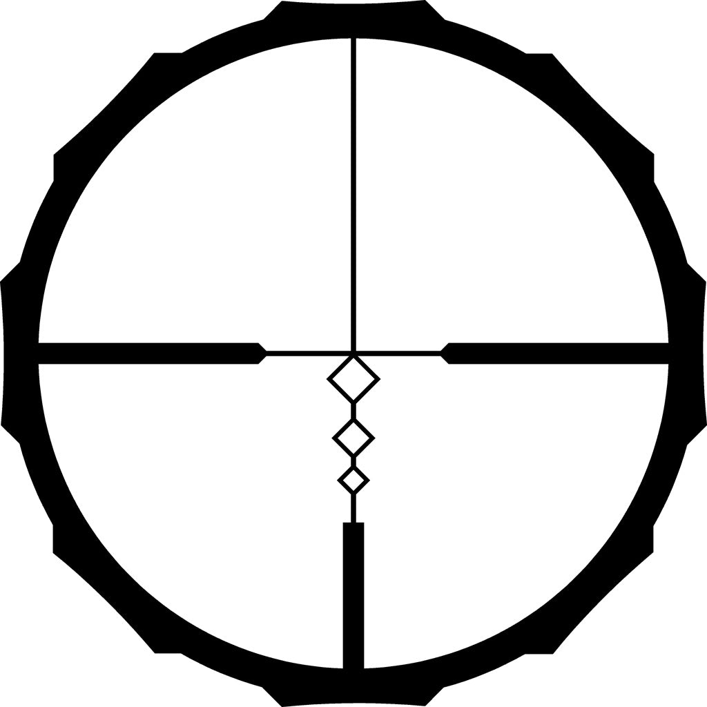 Crimson Trace Brushline Pro Riflescope 3-9x40 BDC Slugger Reticle