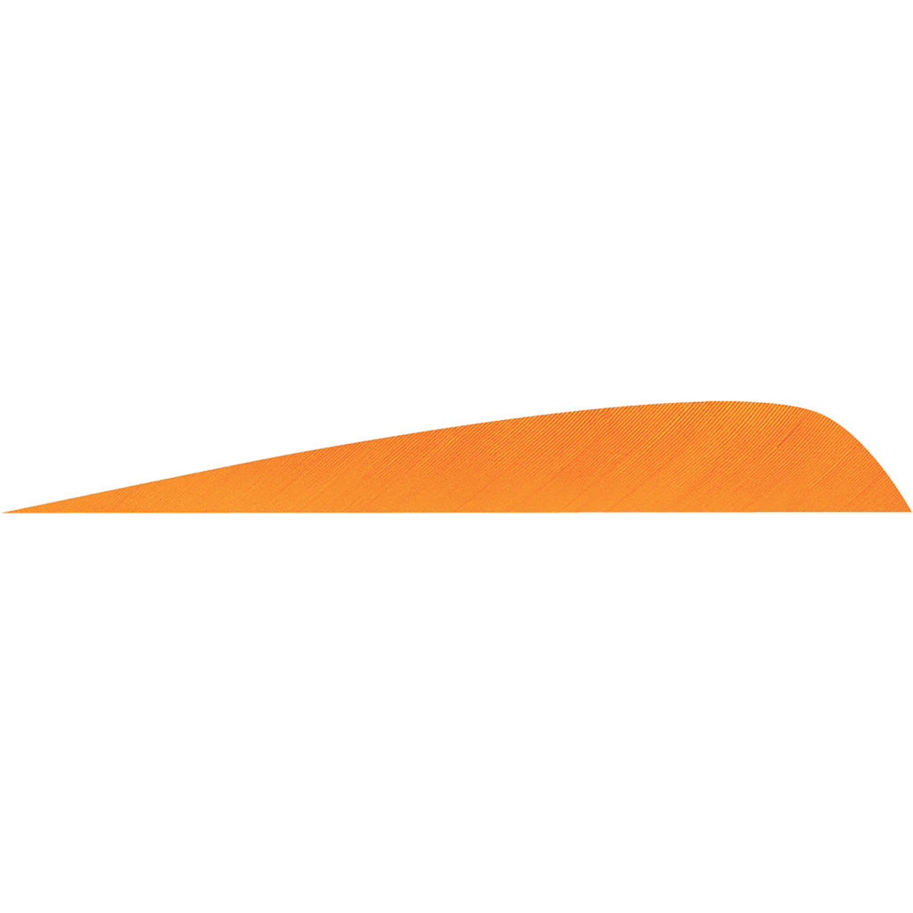 Gateway Parabolic Feathers Flo Orange 4 in. RW 50 pk.
