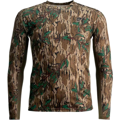 Blocker Finisher Turkey LS Performance Tee MO Greenleaf Medium